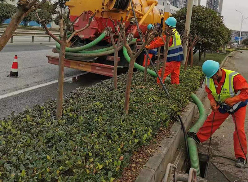 沙溪镇市政管道清淤